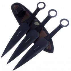 Throwing knives M230 3pcs in a braid in a case of 230mm (cordura)